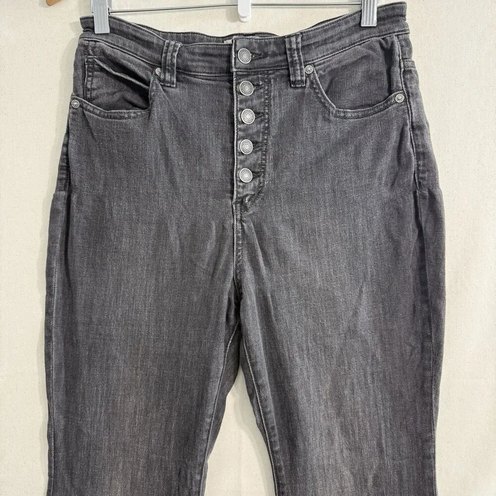 Free People Irreplaceable Flare Jean Raw Frayed Hem Black Women 31 *Read Details